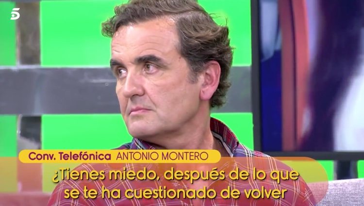 Antonio Montero en 'Sálvame'|Foto: telecinco.es