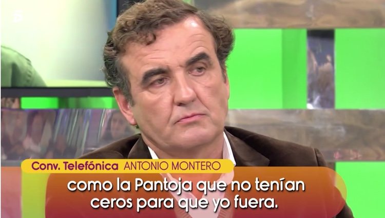 Antonio Montero muy disgustado en 'Sálvame'|Foto: telecinco.es