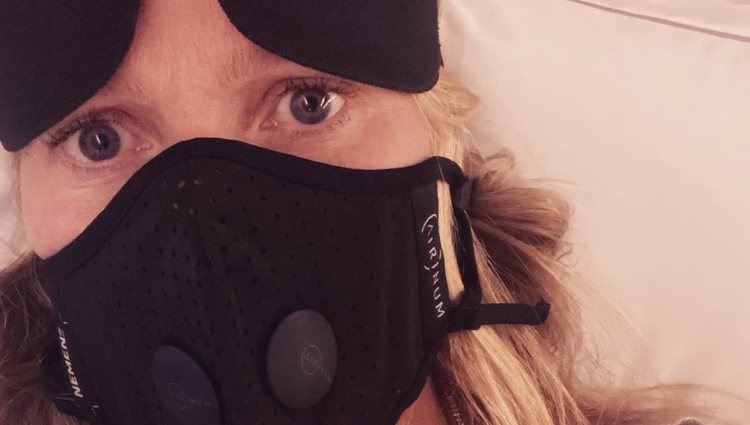 Gwyneth Paltrow con la mascarilla / Foto: Instagram