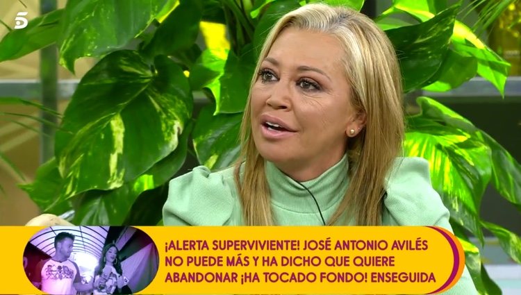 Belén Esteban tenía ganas de hacer el comentario sobre su hija / Telecinco.es