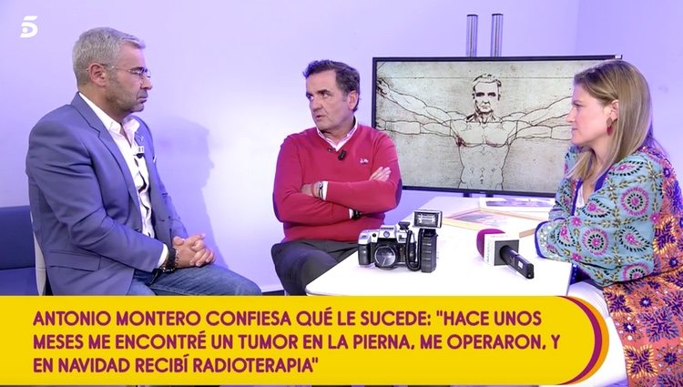 Antonio Montero explicando su situación en 'Sálvame'/Foto: telecinco.es