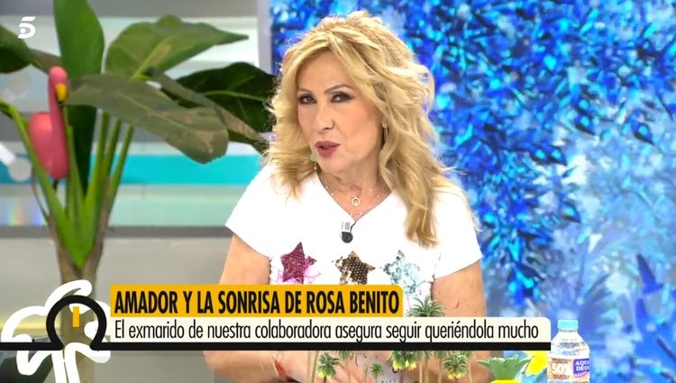 Rosa Benito hablando de Amador Mohedano en 'Ya es mediodía' / Telecinco.es