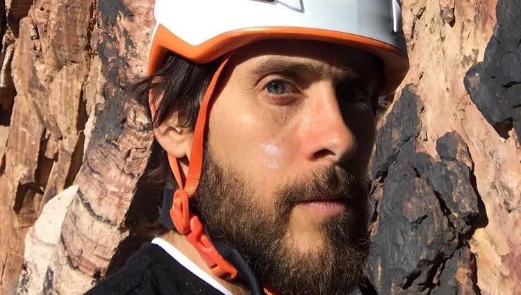 Jared Leto escalando/ Foto: 'Instagram'