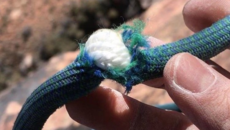 Jared Leto comparte una foto de la cuerda que se rompió mientras escalaba/ Foto: 'Instagram'