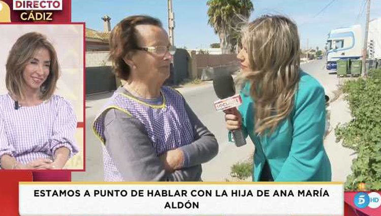 Celia, madre de Ana María Aldón| Foto: Telecinco.es