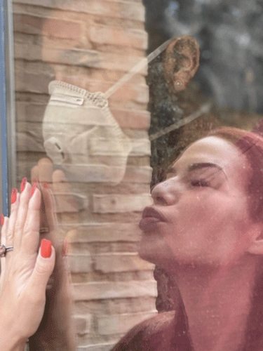 Ezequiel Garay recibe el amor e Tamara Gorro en la distancia/ Foto: Instagram