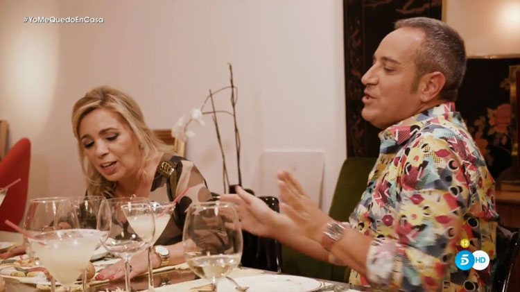 Carmen Borrego y Víctor Sandoval en 'Ven a cenar conmigo: Gourmet Edition'