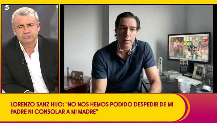 Lorenzo Sanz hablando con 'Sálvame' / Telecinco.es