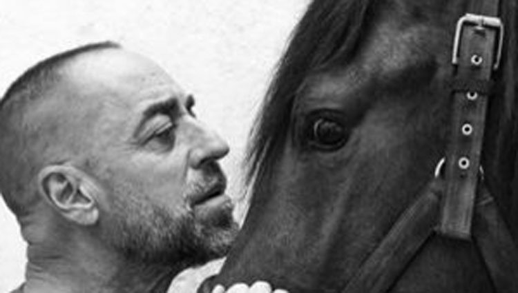 Miguel Ángel Jiménez con uno de sus caballos/ Foto: Instagram