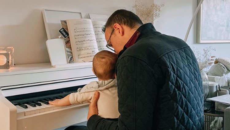 Risto Mejide con su hija Roma/ Foto: Instagram