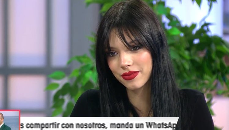 Alejandra Rubio hablando de la polémica en 'Viva la vida' | Foto: telecinco.es