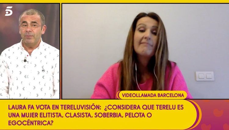 Laura Fa no ha dudado en cargar contra Terelu Campos | Foto: Telecinco.es