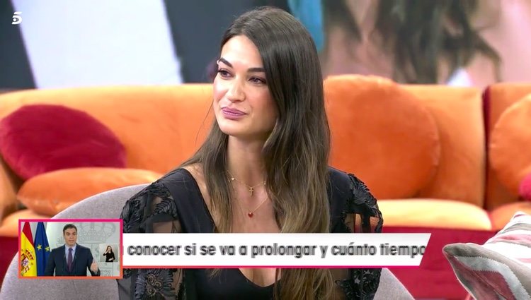 Estela Grande hablando de Diego Matamoros en 'Viva la vida' / Telecinco.es