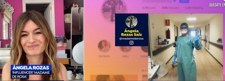 Madame de Rosa en 'Espejo Público' / Twitter Antena 3