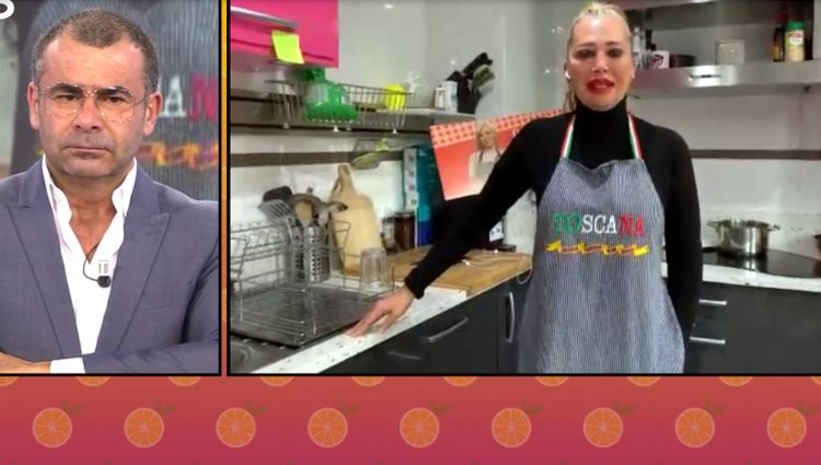 Belén Esteban en su cocina / Telecinco.es