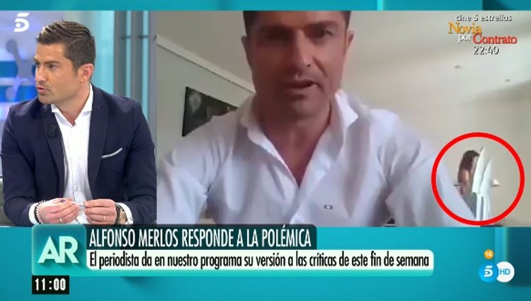 Alfonso Merlos no quiere entrar en detalles / Telecinco.es