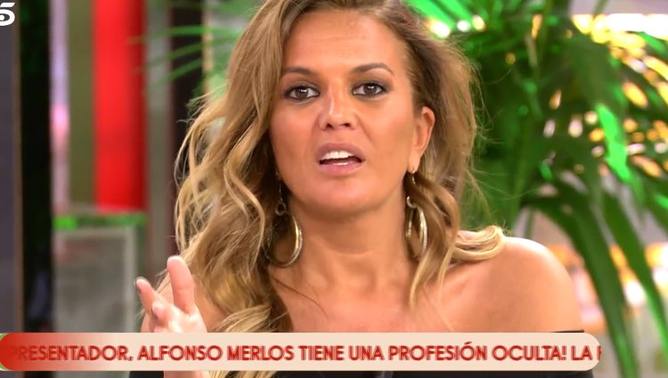 Marta López se dirige a Alfonso Merlos | Foto: telecinco.es
