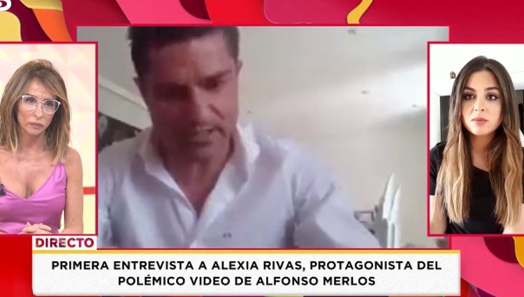 Alexia Rivas le dijo que creía tener el coronavirus para no quedar con Arturo Requejo | Foto: Telecinco.es