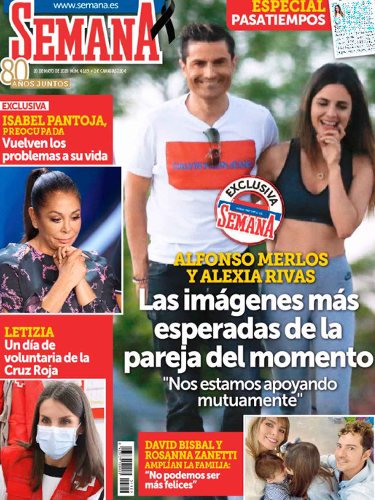 Alfonso Merlos y Alexia Rivas en la portada de Semana