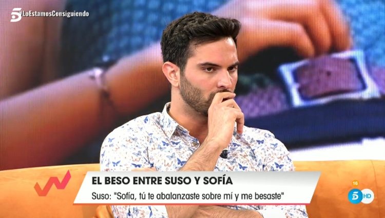 Suso dando su versión de la historia en 'Viva la vida' / Telecinco.es
