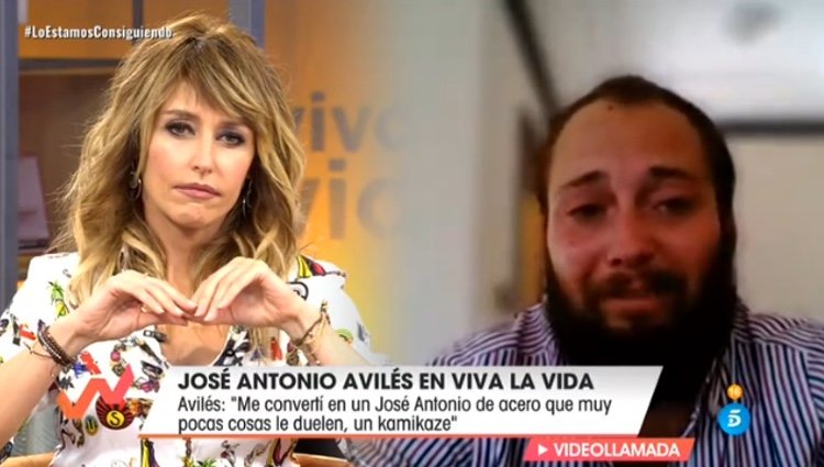 Avilés dando explicaciones entre lágrimas / Telecinco.es