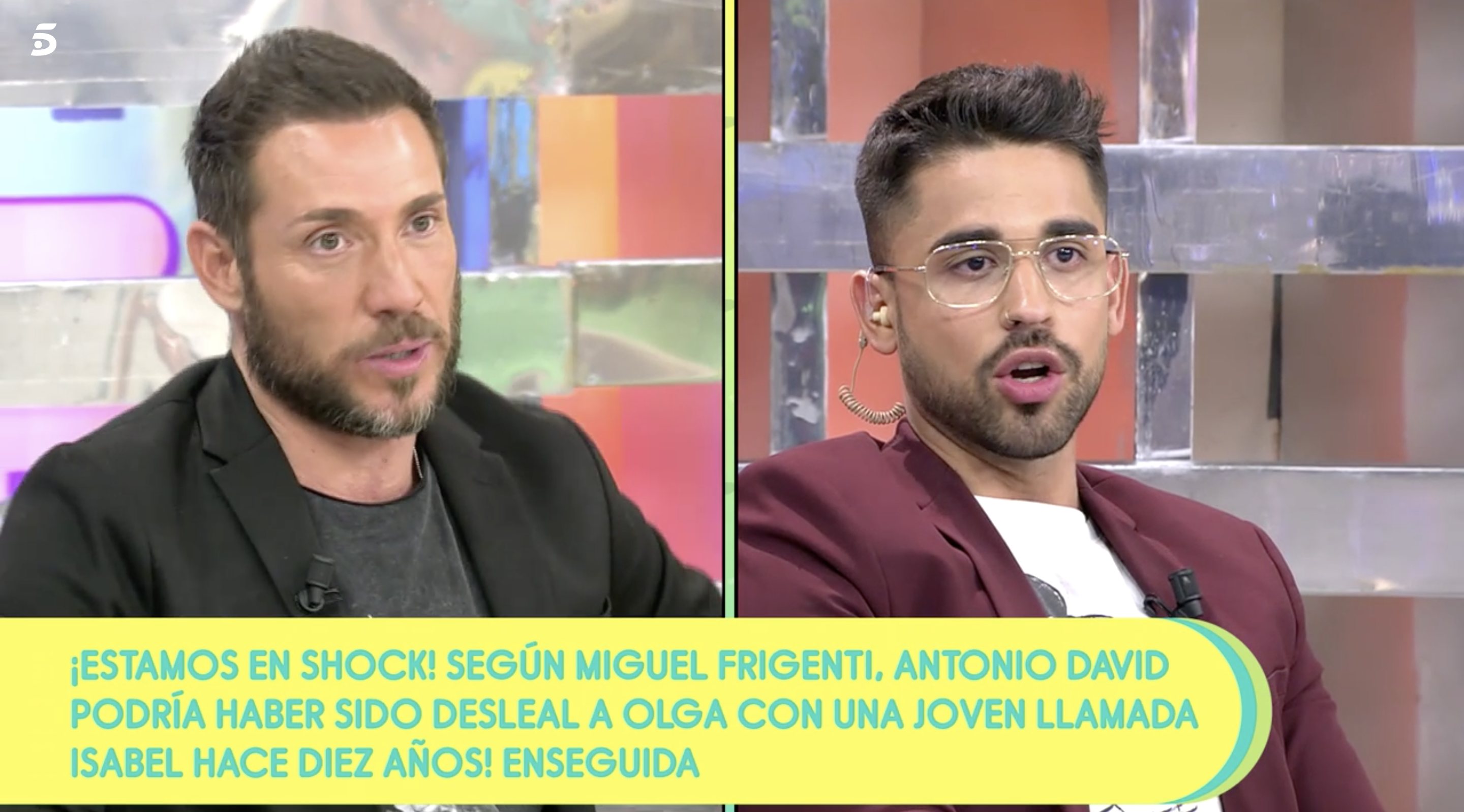 Antonio David Flores asegura tener información de Miguel Frigenti | Foto: Telecinco.es