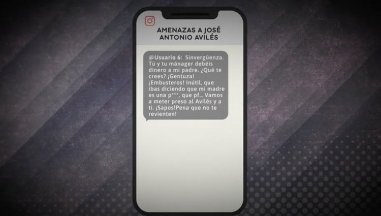 José Antonio Avilés está recibiendo incluso amenazas de muerte | Foto: Telecinco.es