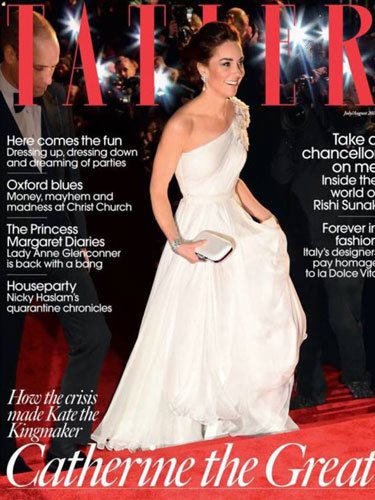 La portada de Tatler que ha enfadado a Kate Middleton