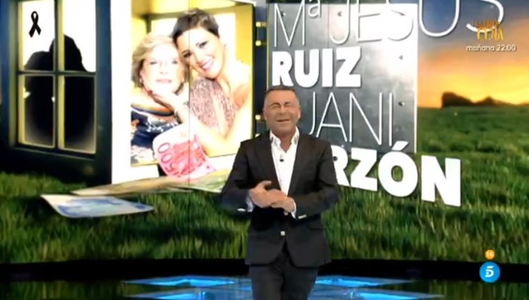 Jorge Javier Vázquez anunciando el nombre de la cuarta pareja de 'La casa fuerte' / Telecinco.es