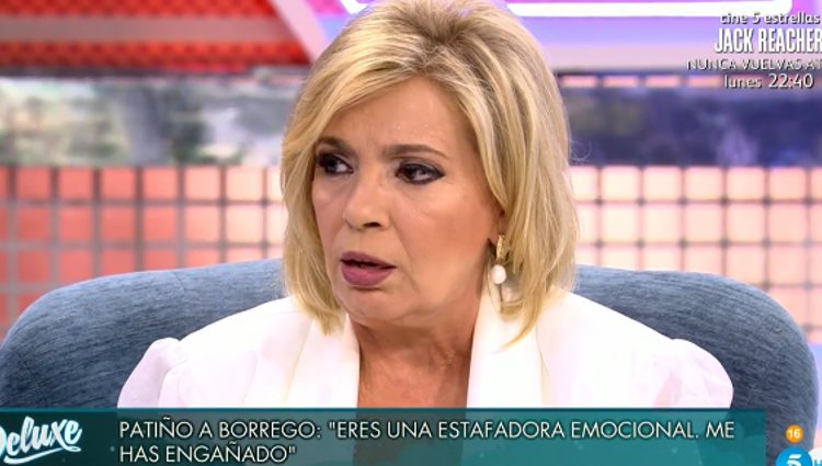 Carmen Borrego se sincera en 'Sábado Deluxe' | Foto: telecinco.es