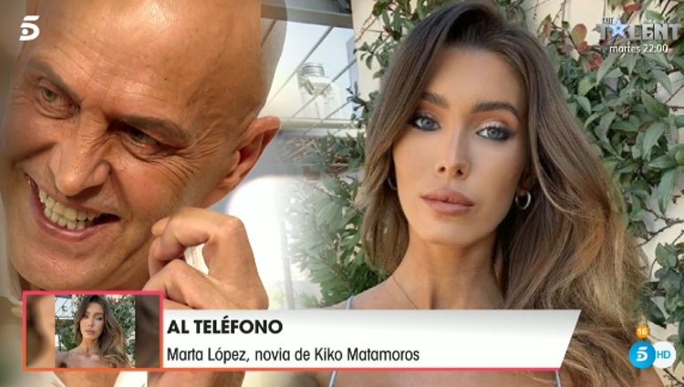 Kiko Matamoros escuchando a Marta López / Telecinco.es
