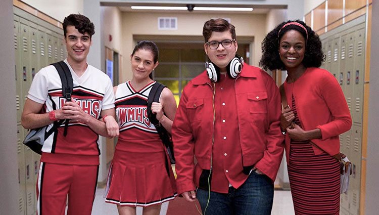 Samantha Ware en otro fotograma de 'Glee'