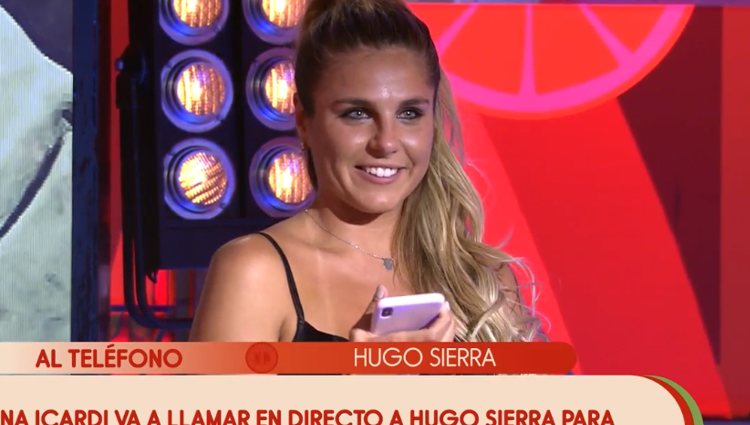 Ivana llama a Hugo en directo | Foto: telecinco.es