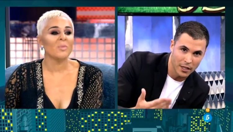 Kiko Jiménez y Ana María 'se reencuentran' en 'Sábado Deluxe' / Telecinco.es