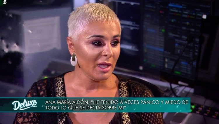Ana María Aldón hablando de la depresión que ha sufrido / Telecinco.es