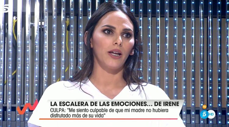 Irene Rosales habla del sentimiento de culpa en 'La escalera de las emociones' en Viva la vida'