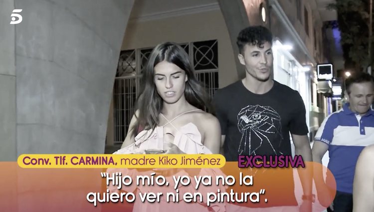 Los audios de la madre de Kiko Jiménez en 'Sálvame' / Telecinco.es