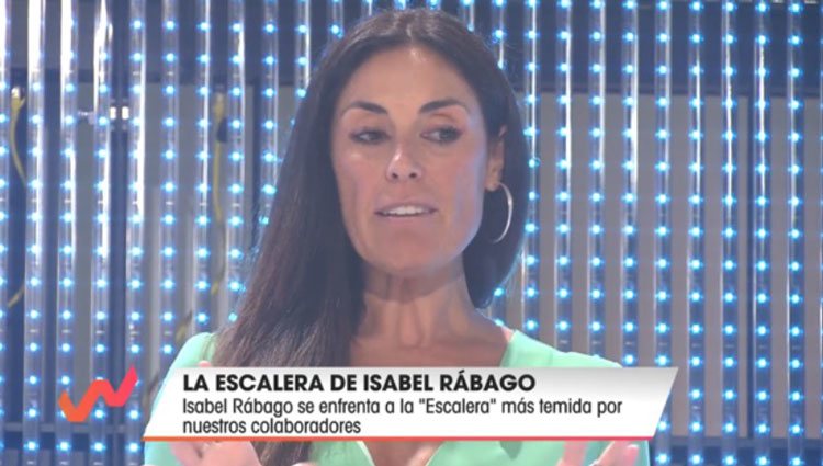 Isabel Rábago hablando de su vida privada en 'Viva la Vida'/ Foto: telecinco.es