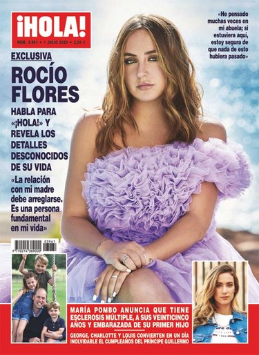 Rocío Flores rompe su silencio en la portada de la revsita ¡HOLA!