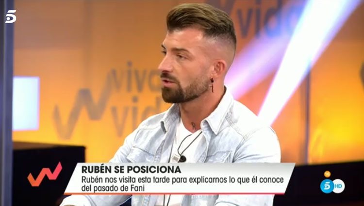 Rubén habla de Fani en 'Viva la vida'