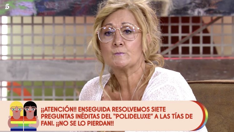 La tía de Fani desconoce el origen de su relación | Foto: Telecinco.es