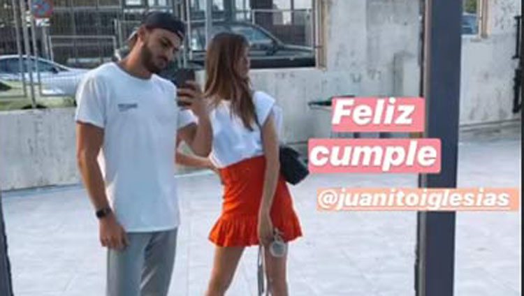Estela Grande con Juan Iglesias/ Foto: Instagram