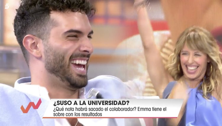 Suso ha sacado un 5,3 en las pruebas de la EvAU | Foto: Telecinco.es