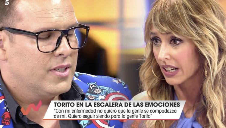 Torito habla por primera vez de su vida privada en televisión | Foto: Telecinco.es