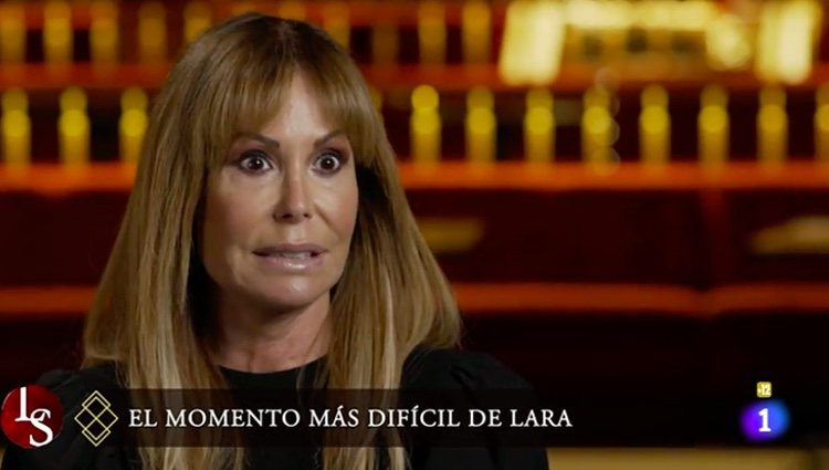 Lara Dibildos hablando de su cáncer / RTVE.es