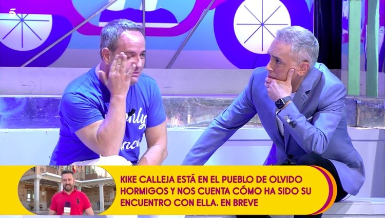 Víctor Sandoval confesándose con Kiko Hernández / Telecinco.es