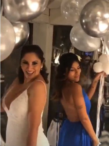 Aneth y Chabelita en la boda | Instagram