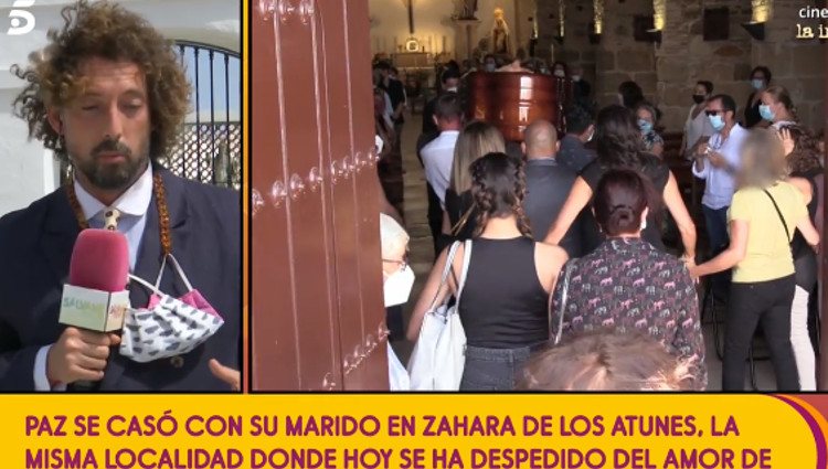 José Antonio León cuenta cómo ha sido el funeral | Foto: telecinco.es