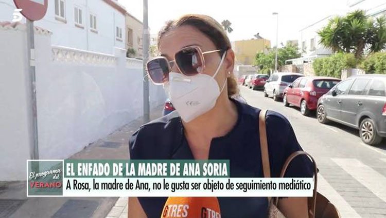 La madre de Ana Soria hablando en 'El programa del verano'/ Foto: telecinco.es