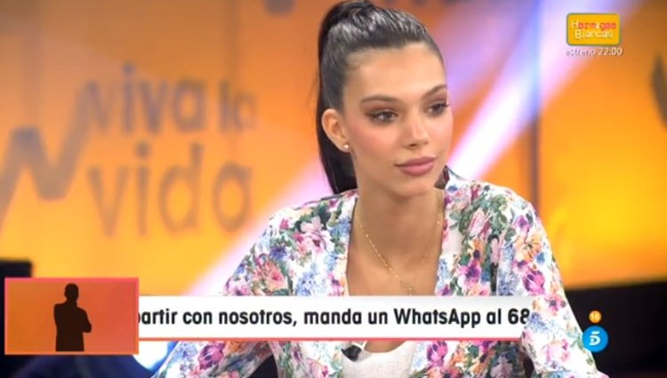 Alejandra Rubio hablando de Lobo / Telecinco.es